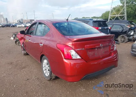 2018 Nissan Versa 1.6 Sv from USA, damaged, VIN 3N1CN7AP7JL882505